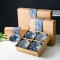 Japanese Style Porcelain 4-piece bowl set in stylish gift box