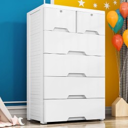 Extra Large 5-Layer Plastic Storage Drawer Box Cabinet 65cm Extra Large 5-Layer Plastic Storage Drawer Box Cabinet 65cm