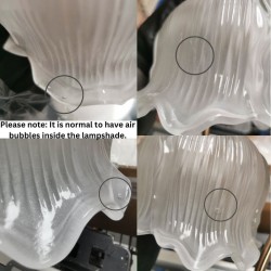 Glass Candle Warmer Electric Wax Melt Lamp for Top-Down Candle Melting