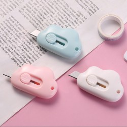 Mini Cloud Shape Etractable Utility Knife Craft Cutting Tools