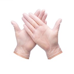 Disposable PVC Vinyl / Latex Gloves Box in Size M, L Disposable PVC Vinyl / Latex Gloves Box in Size M, L